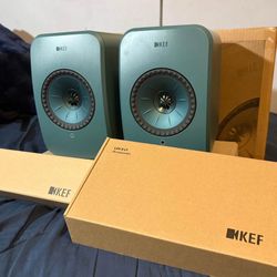KEF LSX II LT Wireless HiFi Monitor Speakers | Premium Bookshelf System | Uni-Q Driver | High-Resolution Audio