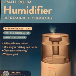 Brand New small Room humidifier - Walgreens