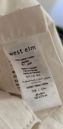West Elm Curtain Panels