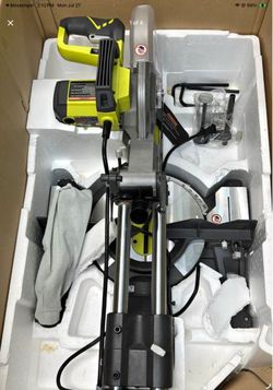 Ryobi 12in sliding miter saw