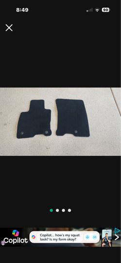 2025 Ford Maverick hybrid factory OEM carpet floor mats like new