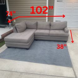 Large Grey Sectional Local Delivery 🚚 💨