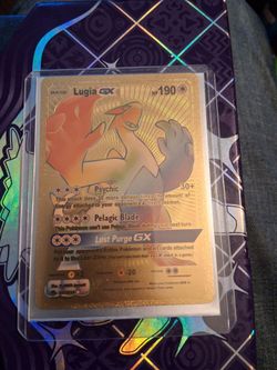 Lugia GX unofficial collectors art card
