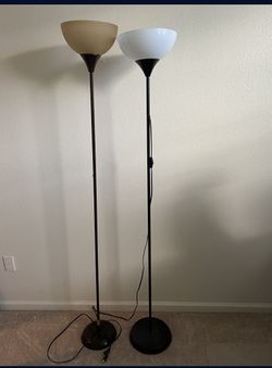 Floor Lights With Bulbs - $10 Together