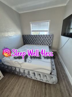 NEW QUEEN SIZE BEDS WITH MATTRESS