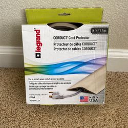 Legrand Cord Protector  Corduct Overfloor (Wiremold CDG-5), 5 feet, Gray