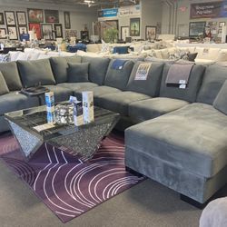 4TH OF JULY SALE🚨‼️ Grey Customizable Sectional🌟☑️ $2, 499