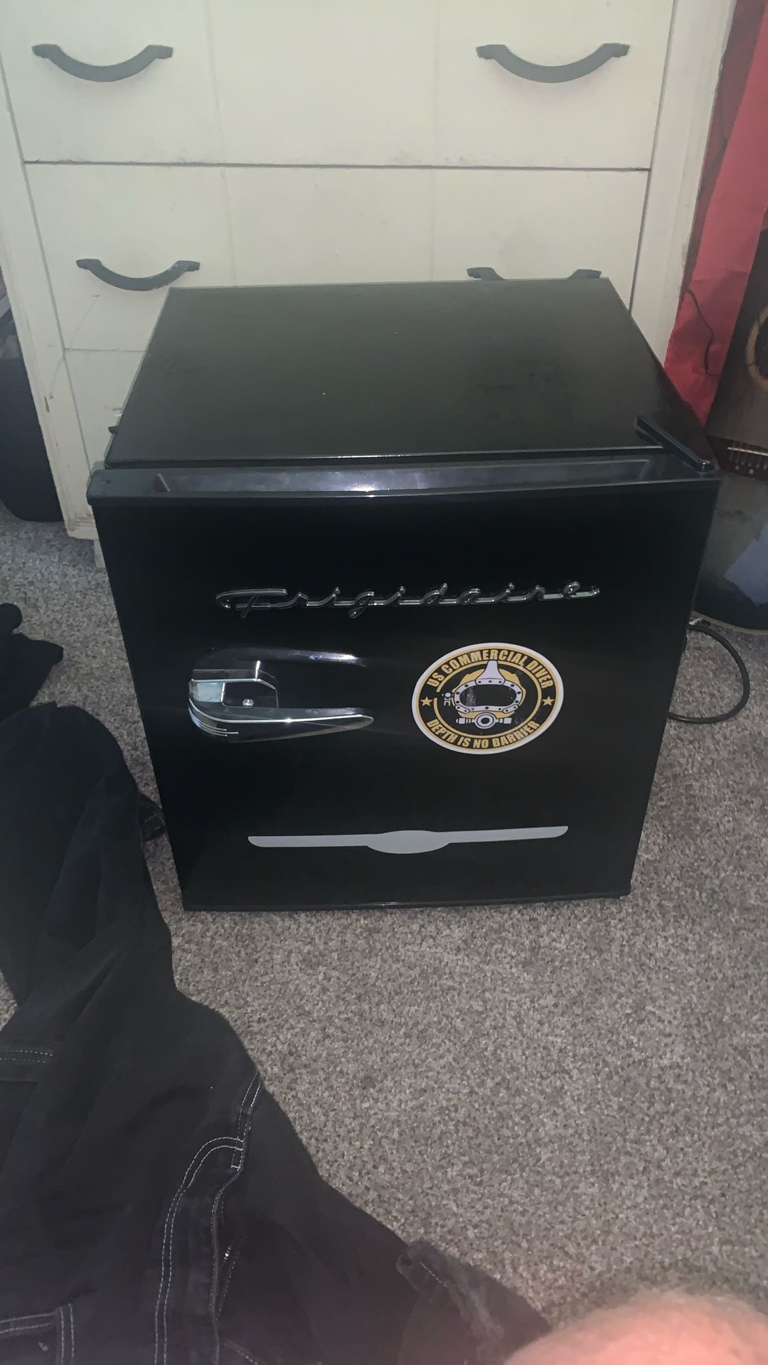 Vintage Mini Fridge