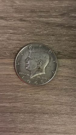 40% Silver 1968 Kennedy half dollar