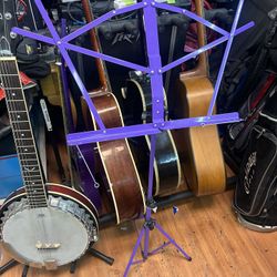 Portable Purple Music Stand 
