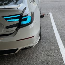 RGB LED Tail Lights For 2018-2022 . Luces Traceras En Buen Estado Para Honda 2018-2022 