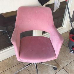 Pink Vanity Chair