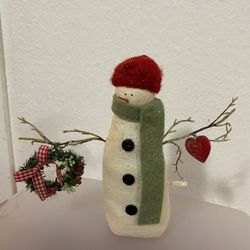Cloth Snowman. Sturdy