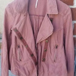 Tree People Salmon/pink Jacket - Small Petite. SP