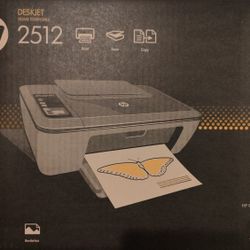 HP Deskjet 2512 Color Inkjet All-In-One Printer Copier Scanner
