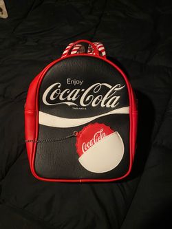 Loungefly Coca-Cola NEW Mini Backpack with Bottle Cap Coin Purse