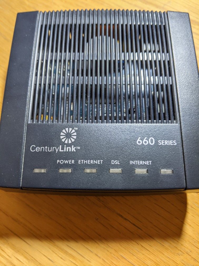 CenturyLink Embarq 660 Series EQ–660R–F1 DSL Modem