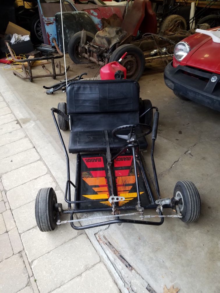 Vintage Manco 2 seat gokart for Sale in Mount Prospect IL OfferUp