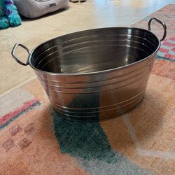 Stainless Steel oval beverage tub