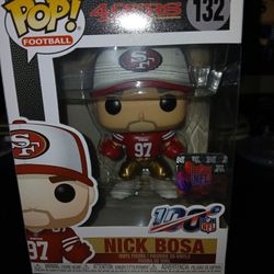 Brand New San Francisco 49ers Nick Bosa #132 Funko Pop 