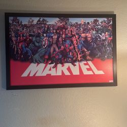 Marvel All Framed Poster