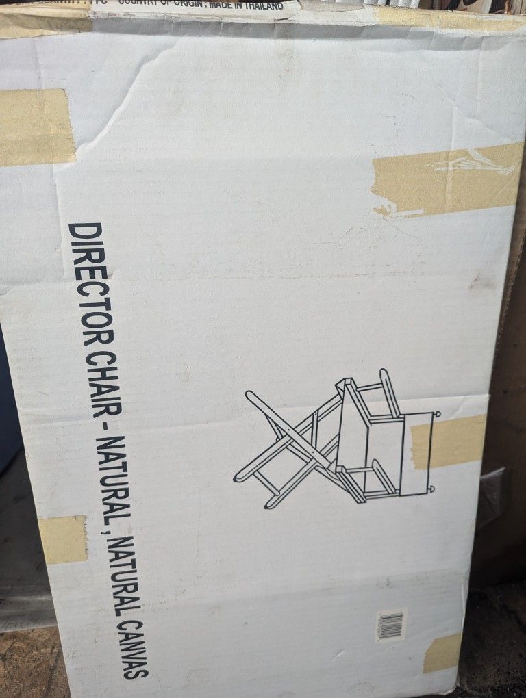 New In Box Directors Chair