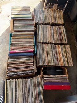 Vinyl records ￼