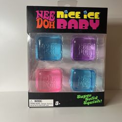 NeeDoh Nice Ice Baby (4-pack)