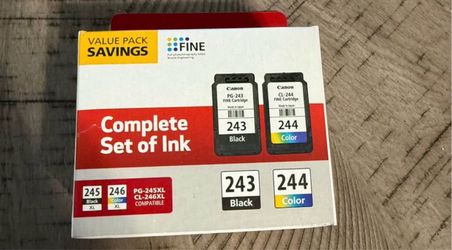 Canon PG-243 / CL-244 Genuine Ink Value Pack (2 Cartridges
