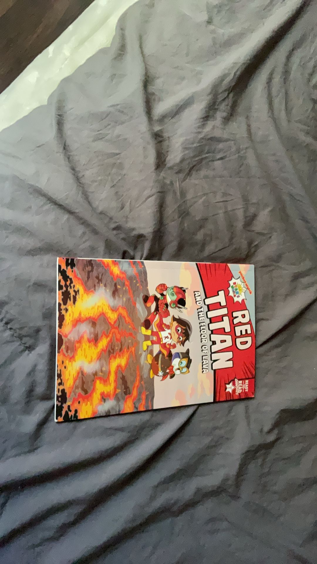 Red Titan And The Floor Of Lava