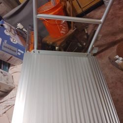 3 foot Aluminum Handicap Ramp With Rails