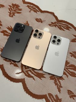 iPhone Pro Max Bundle – 3 Phones – Two Brand New 1TB Models