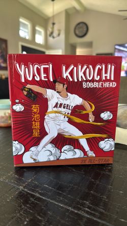 Yusei Kikuchi bobble head Angels baseball