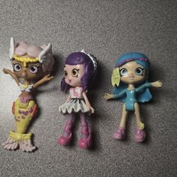 Shopkins Shoppies Doll Pvc Figures Lot