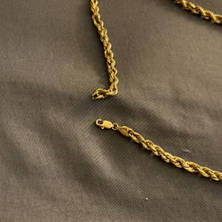 Gold Chain 10k Broken 
