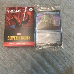 SDCC 2026 Magic MTG Foil Promo Loki God Of Mischief Legendary Mythic Rare With Deck