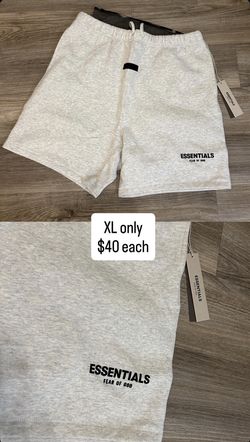 Essentials Light Oatmeal Shorts