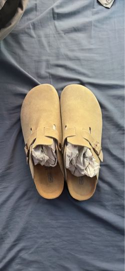 Birkenstock Boston Suede Clogs