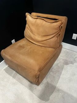Pair of Arhaus Leather Recliner Chairs – good Condition