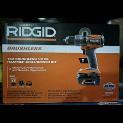 Rigid Hammer Drill/ Driver Kit 