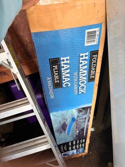 Foldable Hammock with Canopy – Never Used