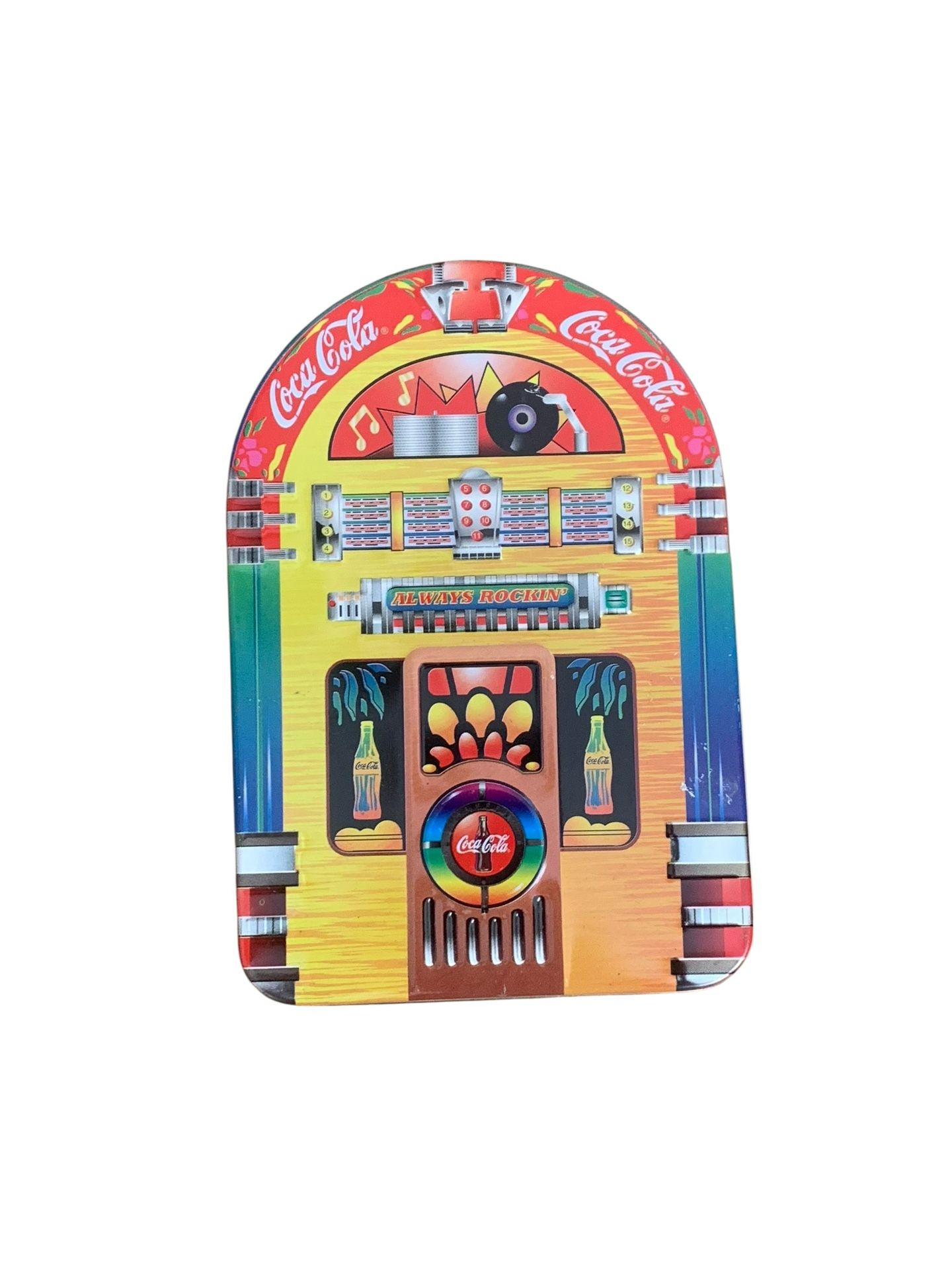 1996 Coca Cola Jukebox Tin
