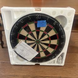 Vintage Handmade Cork Dart Board 