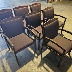 7 Matching Office Chairs