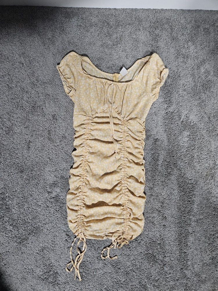 Yellow Flower Dress