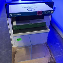 UNS 60A Rimless Fish Tank with Glass Stand – Aquascape Ready