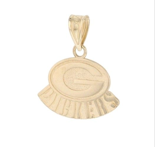 1996 Green Bay Packers 14k Gold Pendant