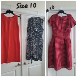 Women's Dresses - Size 10