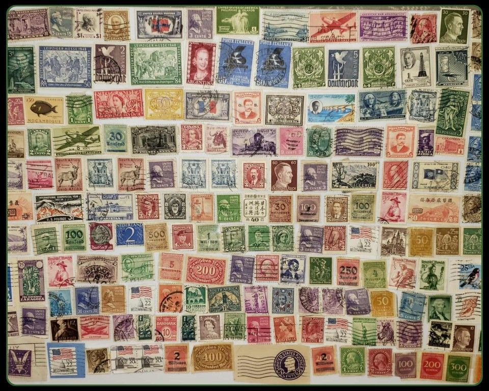 157 VINTAGE N ANTIQUE MIXED DATE AGE LOCATION COLLECTABLE WORLDWIDE UNITED STATES OF AMERICA STAMPS 1 CENT ONWARD