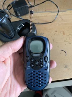 Uniden radios and charger